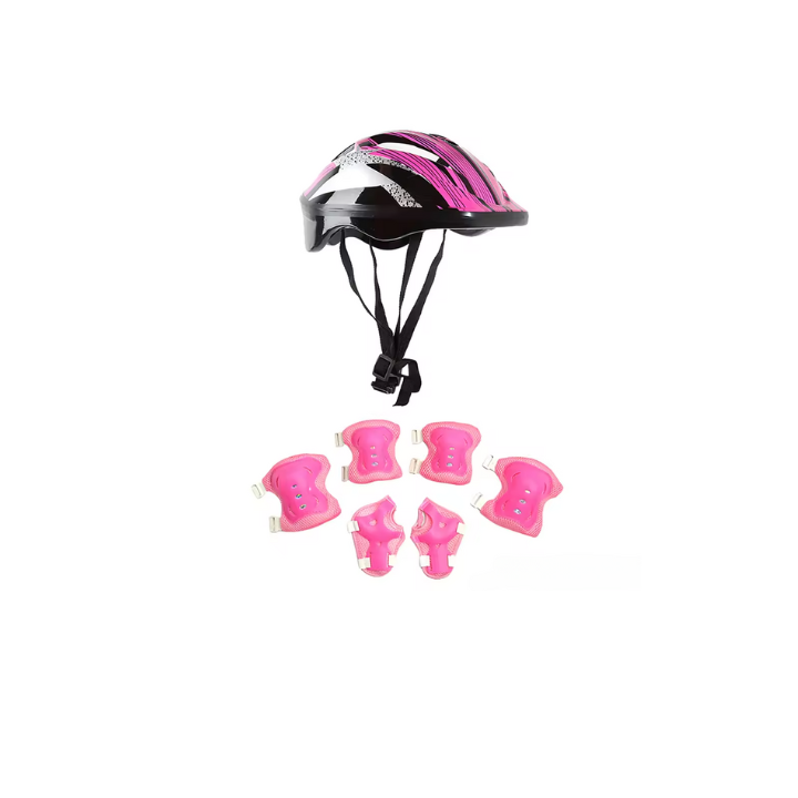 MiniBiker Casque + Équipement de Protection (Taille Unique)